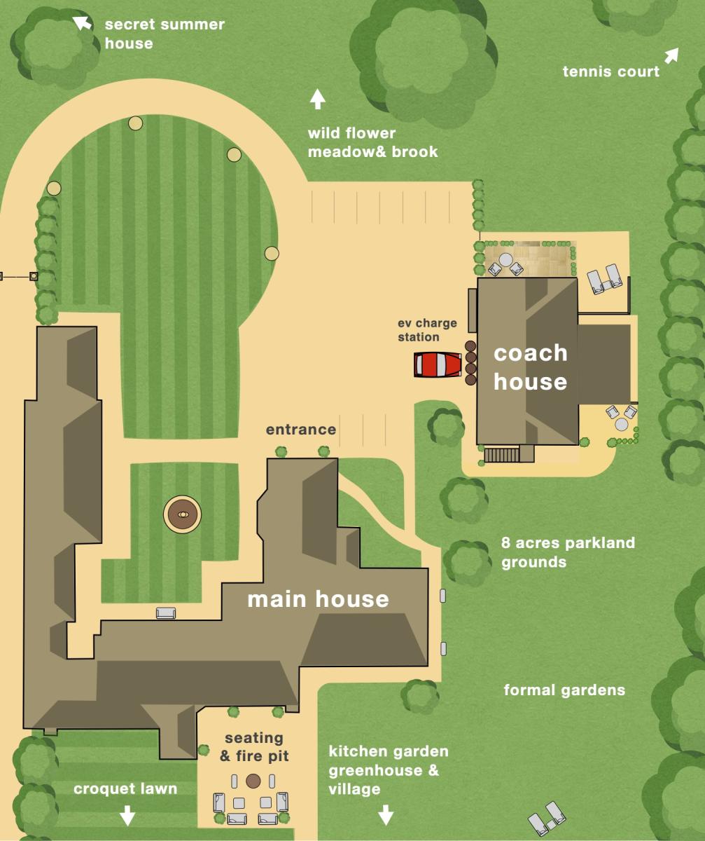 The Coach House Building Location Map